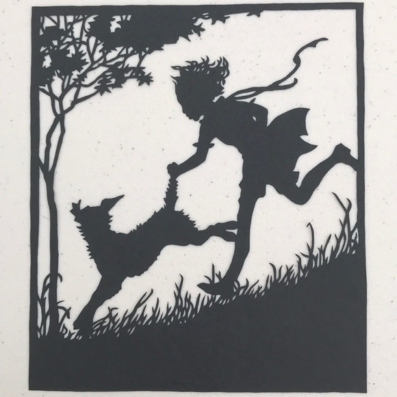 ๐ Handmade PaperCut Silhouette Scherenschnโฆ - Picture 1 of 6